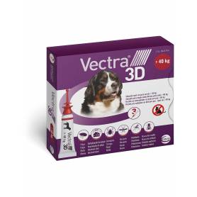 Vectra 3D +40 Kg (12 pipetas envase clinico)