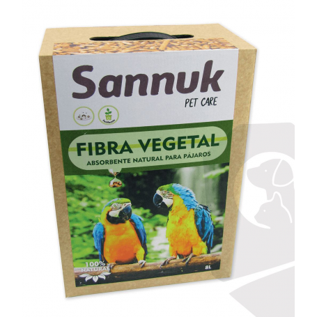 Fibra Vegetal para Aves 8L (5,5kg) Sannuk