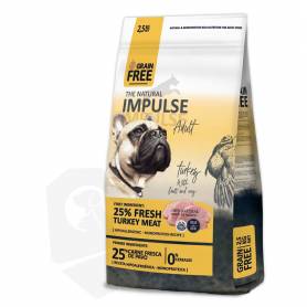 The Natural Impulse Dog Adult Turkey Grain Free 2,5 kg