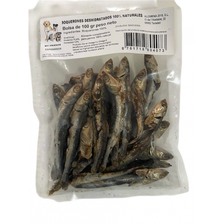 Boquerones deshidratados naturales 100gr