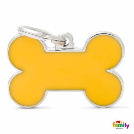 BASIC HANDMADE HUESO GRANDE AMARILLA