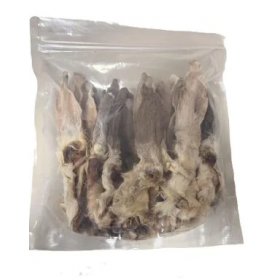 OREJA DE CONEJO CON PELO 250gr